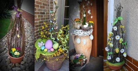 Foto betlehemových figúrok z kvetináčov