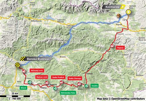 Mapa pamätných miest SNP v regióne Banskej Bystrice a stredného Slovenska