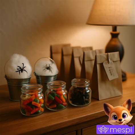 Príklady halloweenskej domovej výzdoby