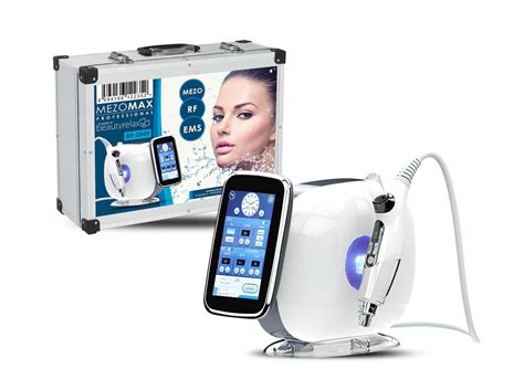 Infografika: Prehľad funkcií prístroja na bezihlovú mezoterapiu