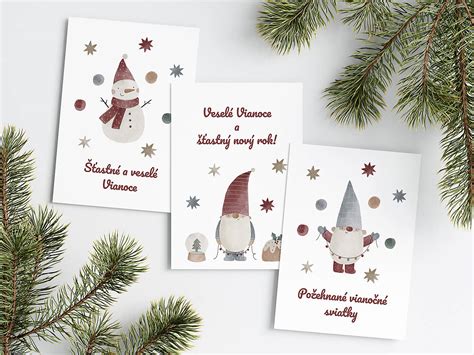 Ukážka vianočných pohľadníc a menoviek vyrobených deťmi