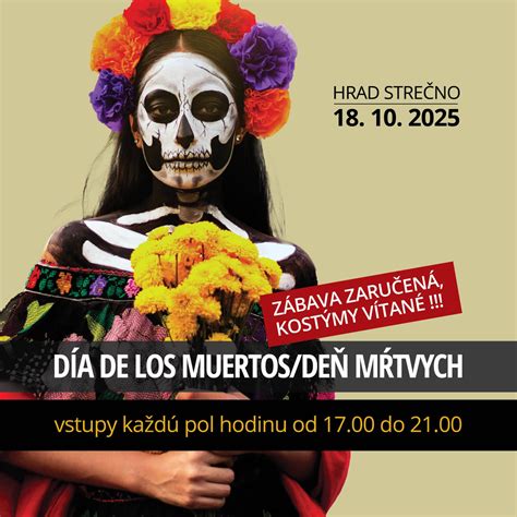 Fotografia oltára na mexický Deň mŕtvych s kvetmi a lebkami