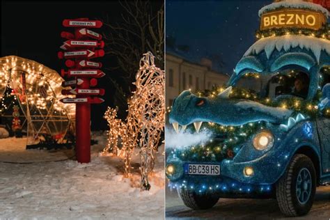 Tematické foto: vianočný hostinec a zasnežené mestečko