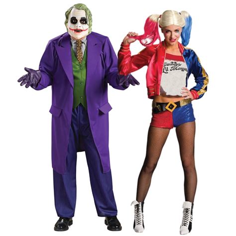 deti v kostýmoch Jokera a Harley Quinn