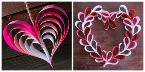 Farebné srdiečka z papiera pripravené na ďalšie použitie