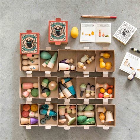 Malé drevené kúsky z kolekcie Grapat Lucky Lucky ed. 3