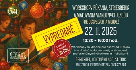 Obrázok fúkania skla a striebrenia vianočných ozdôb v dielni