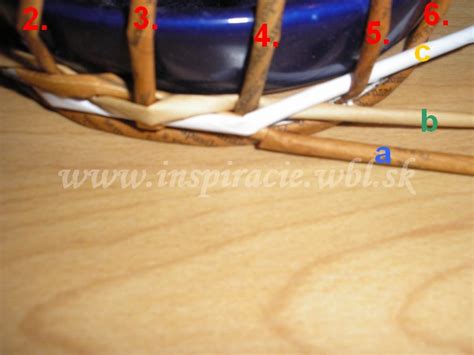 opletanie dvomi ruličkami, krok 1