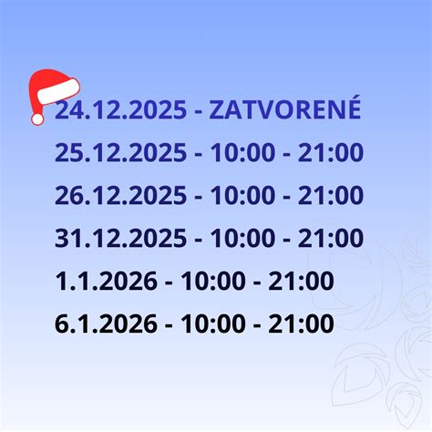 Infografika: Prehľad sviatočných dní a otváracích hodín obchodov