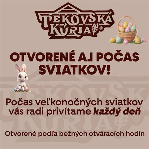 schéma otváracích hodín počas veľkonočných sviatkov pre hlavné potravinové reťazce na Slovensku