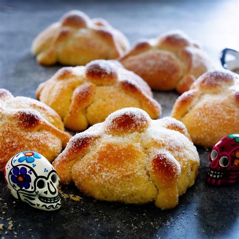 Tradičný chlieb Pan de Muerto