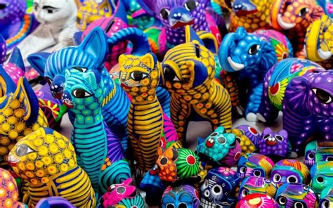 Alebrijes - farebné sošky zvierat