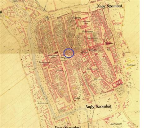 Mapa okresu Trnava s vyznačenou polohou Brestovian