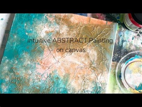 Abstraktná maľba technikou drip painting od dieťaťa