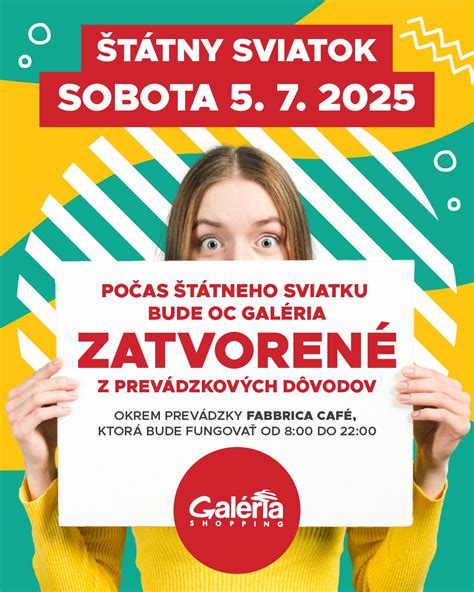 Fotografia zatvorených obchodov počas štátneho sviatku s nápisom 