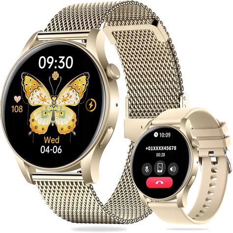 Moderný dámsky smartwatch s funkciami pre sledovanie zdravia