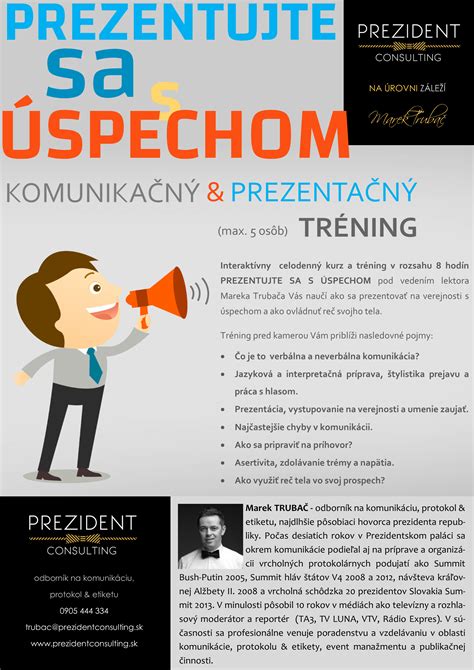 infografika s tipmi pre verejné vystupovanie (napr. vizualizácia úspechu, dýchanie, príprava)