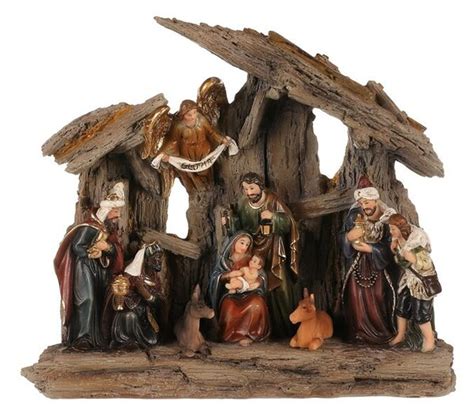 Betlehem s novonarodeným Ježiškom a tromi kráľmi