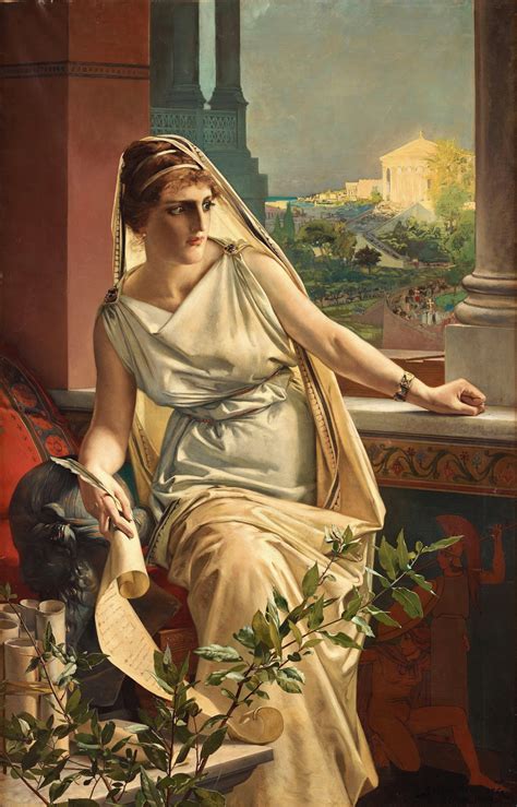 Historická ilustrácia Hypatie z Alexandrie