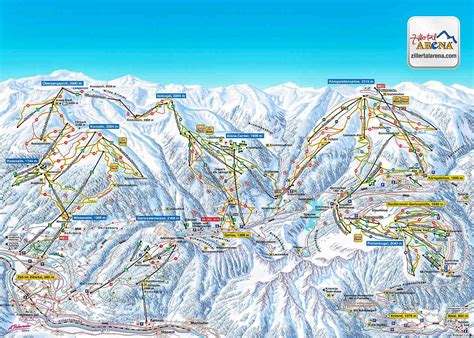 Mapa lyžiarskych stredísk v Alpách a Pyrenejach
