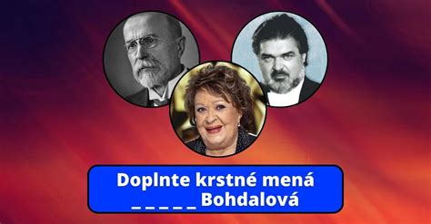 Koláž známych slovenských osobností menom Miroslava