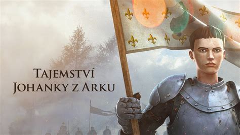 Ilustrácia Johany z Arku v brnení