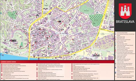 Mapa Bratislavy s vyznačenou lokalitou svadobného salónu Prime (Demaris, s.r.o.)