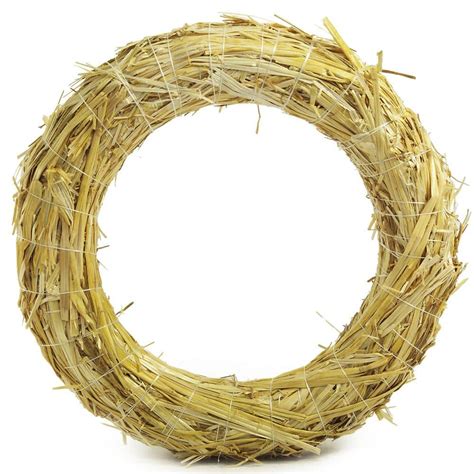 Slamený korpus pre vianočný veniec