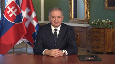 Tematické foto: Prezident Andrej Kiska prednáša novoročný prejav