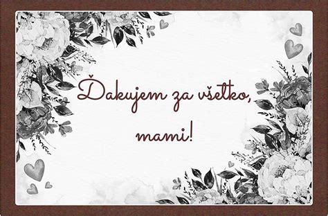 ilustračné foto: ručne písaná narodeninová pohľadnica pre mamu