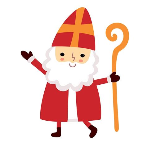Ilustrácia Nikolausa s Knecht Ruprechtom