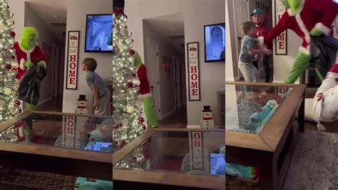 Ilustrácia Grincha, zeleného tvora, ktorý chce ukradnúť Vianoce.