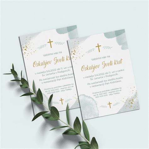 infografika s príkladmi dizajnov pozvánok na krst (elegantné, minimalistické, s kresťanskými symbolmi)