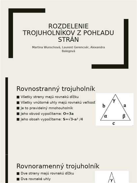 Kresba stromčeka z troch nepravidelných trojuholníkov