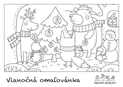 Detská vianočná omaľovánka s motívom betlehemu