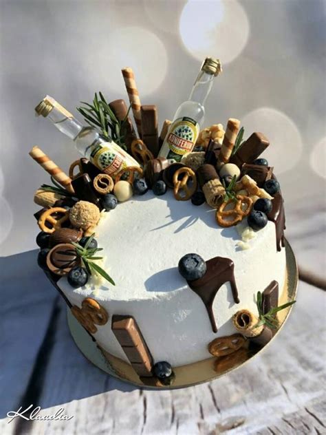 Štýlová čokoládová torta pre mladého muža