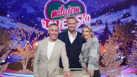 foto z natáčania šou Milujem Slovensko s Adelou Vinczeovou a Sajfom