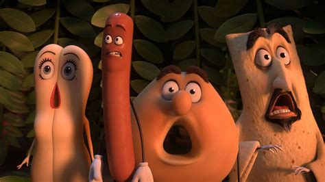 Ilustrácia postavy Douchea z filmu Sausage Party v jeho pôvodnej podobe