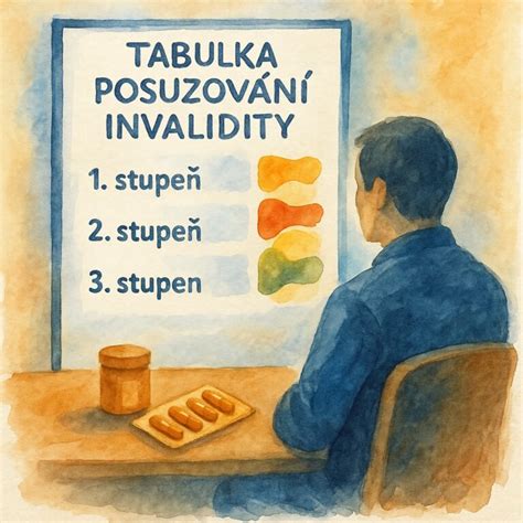 Infografika: Kritériá posudzovania invalidity