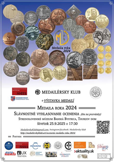Slávnostné odovzdávanie ocenení v ankete Medaila roka