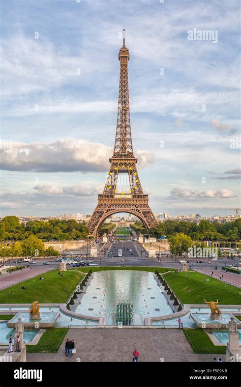 Eiffel Tower during the day, with a view of Champ de Mars