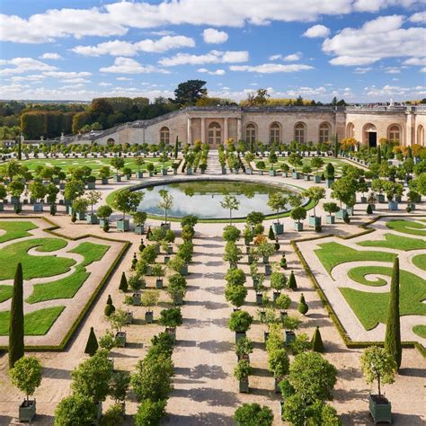 The Palace of Versailles and its extensive gardens