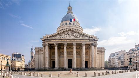 The Panthéon in Paris, an example of neoclassical architecture
