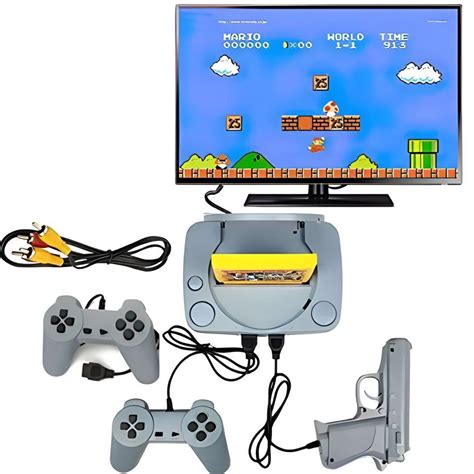 Koláž vtipných a neobvyklých darčekov (napr. LED tričko, kostra, retro konzola)