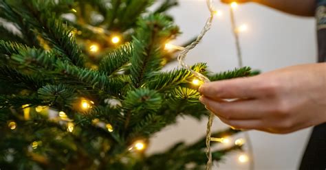 Detailná schéma osvetlenia vianočného stromu a rozmiestnenia svetelných dekorácií v centre mesta.