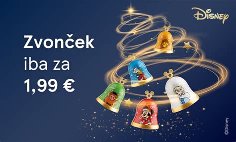 Fotografia kolekcie Disney vianočných zvončekov
