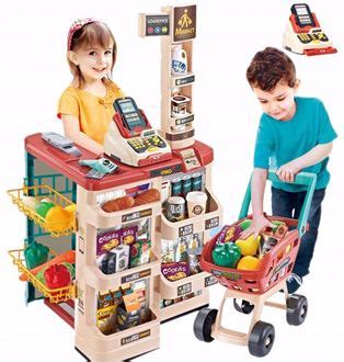 Detský supermarket s pokladňou