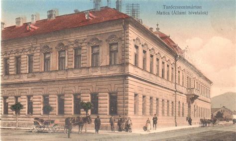 Historická fotografia alebo budova Matice slovenskej v Martine