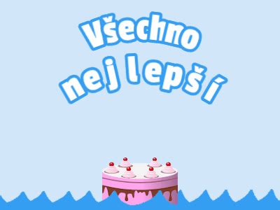Vtipný GIF: muž sa snaží sfúknuť obrovské množstvo sviečok na torte