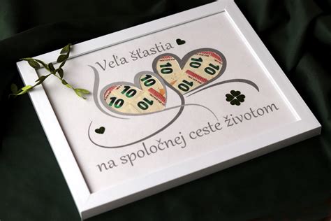 Kreatívne spôsoby darovania peňazí na svadbe